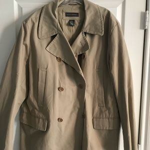 Men’s Banana Republic Khaki Peacoat